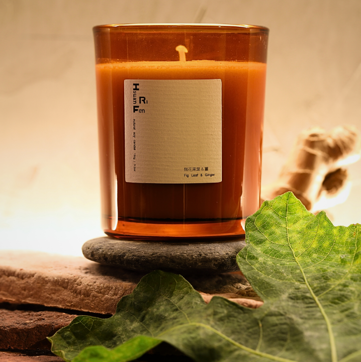 Fig Leaves Scented Candle